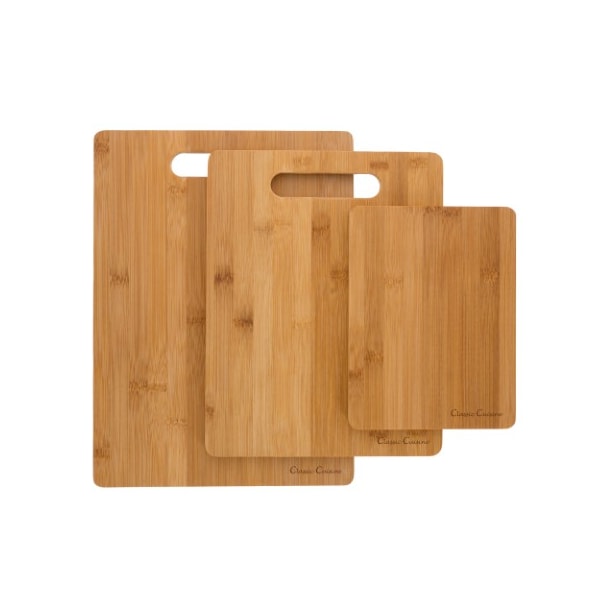 Hastings Home Hastings Home 3-Piece Set Bamboo Cutting Boards 855142CSZ - main